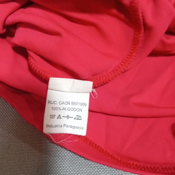 Esoterica Red Ruffled Sleeveless Top - Picture 6 of 6